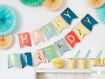 Picture of BANNER HAPPY BIRTHDAY RAINBOW 15X175CM